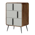 Moderne Kast met Drie Lades en Houten Afwerking